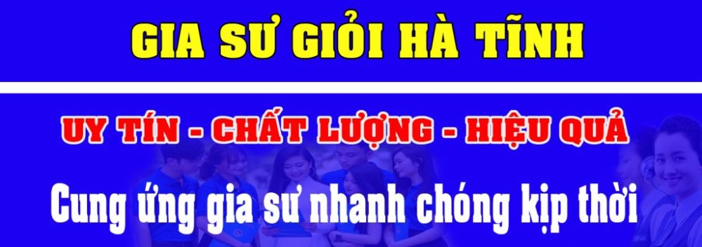 gia sư hà tĩnh